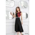 New Fashion Arrivals Simple Black Evening Dresses Formal Banquet Sleeveless Slim